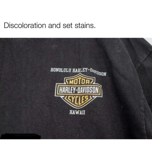 Harley Davidson Honolulu Hawaii Dealership Skull Graphic XL RK Stratman - *READ! - Picture 11 of 12